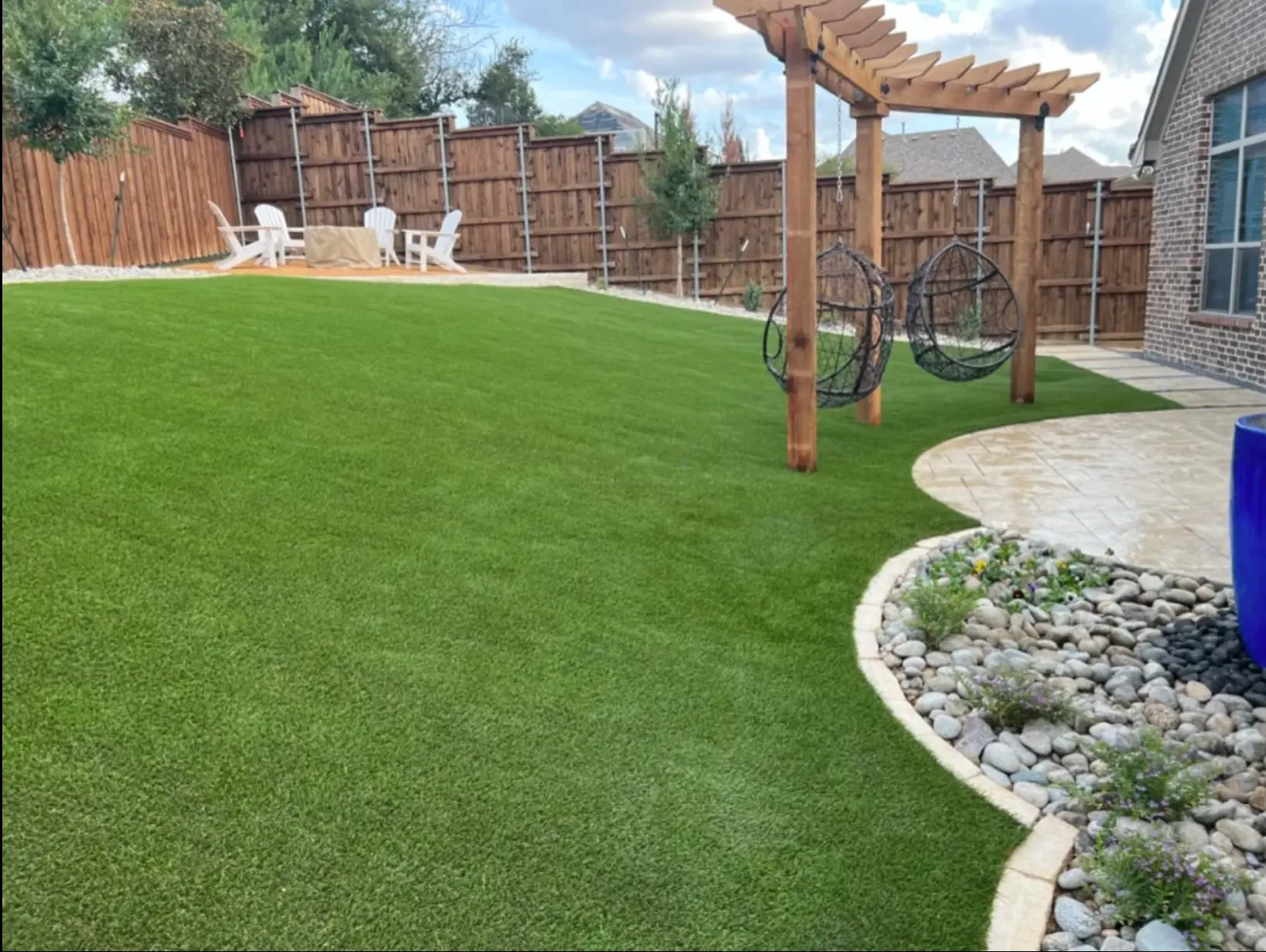 Southern Pro-Vision landscaping project